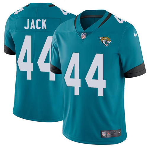 Jacksonville Jaguars #44 Myles Jack Teal Green Alternate Youth Stitched NFL Vapor Untouchable Limited Jersey->youth nfl jersey->Youth Jersey